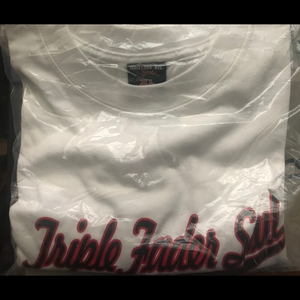 Triple Five Soul x the FADER collab shirt